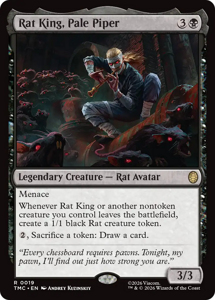Rat King, Pale Piper [Teenage Mutant Ninja Turtles Commander] | I Want That Stuff Brandon