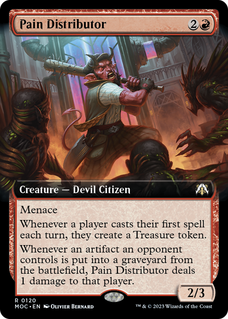 Pain Distributor (Extended Art) [March of the Machine Commander] | I Want That Stuff Brandon