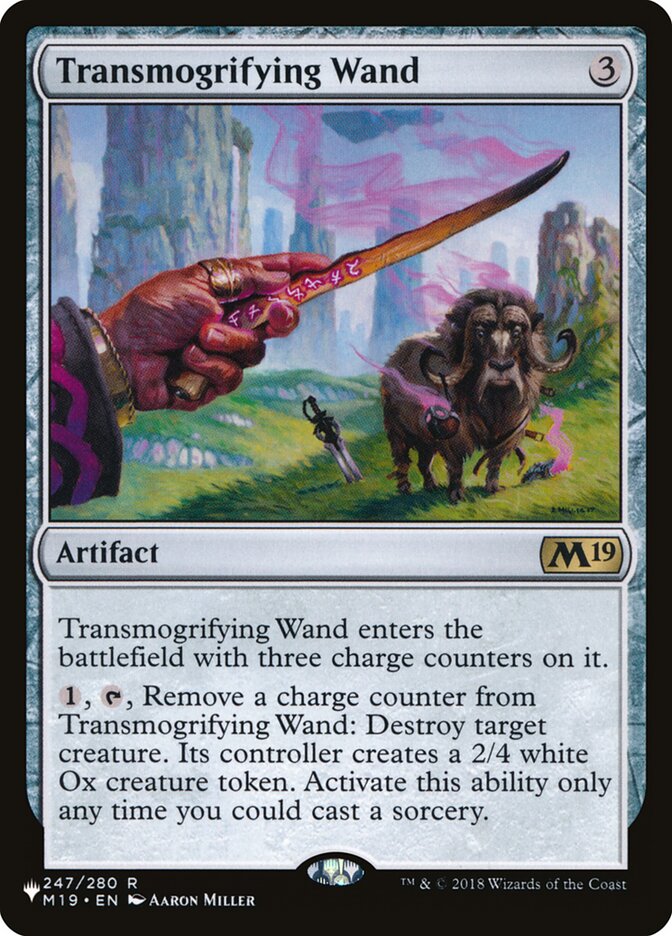 Transmogrifying Wand [The List] | I Want That Stuff Brandon