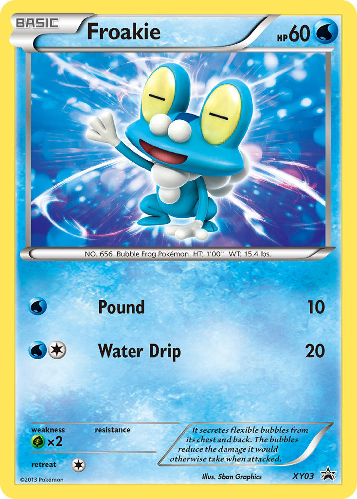 Froakie (XY03) [XY: Black Star Promos] | I Want That Stuff Brandon