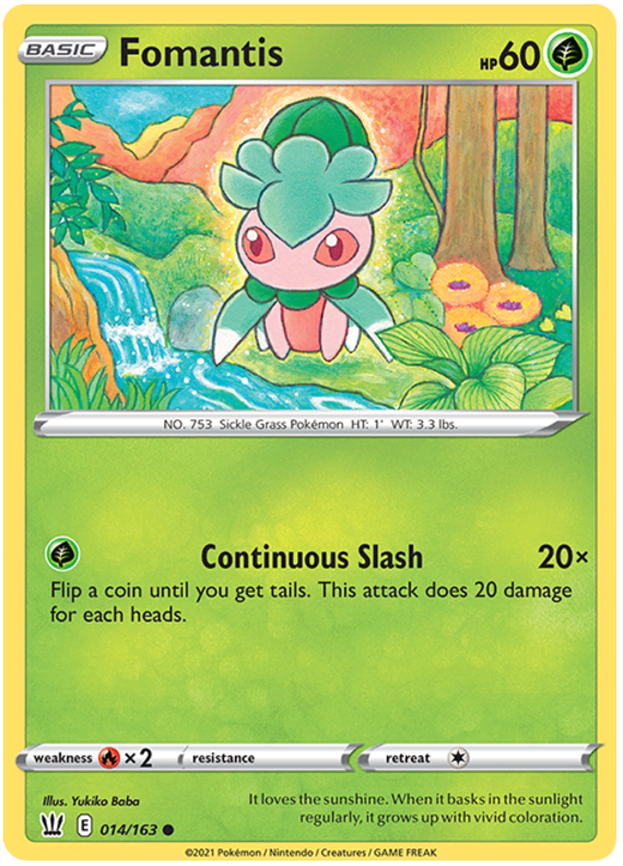 Fomantis (014/163) [Sword & Shield: Battle Styles] | I Want That Stuff Brandon