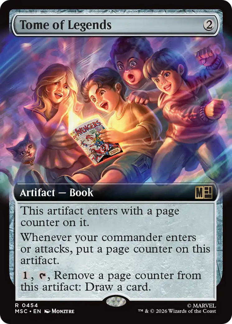 Tome of Legends (Extended Art) [Marvel Super Heroes Commander] | I Want That Stuff Brandon