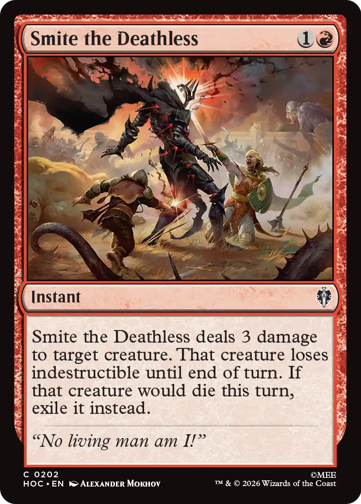 Smite the Deathless [The Hobbit: Eternal-Legal] | I Want That Stuff Brandon