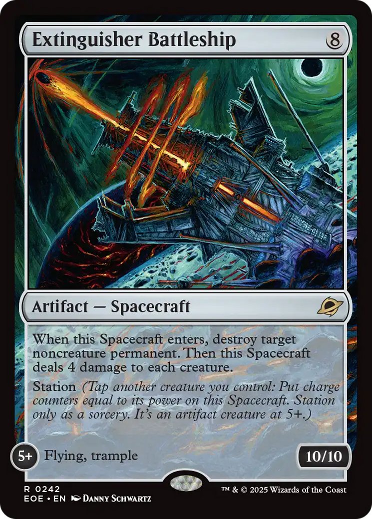 Extinguisher Battleship [Edge of Eternities] | I Want That Stuff Brandon