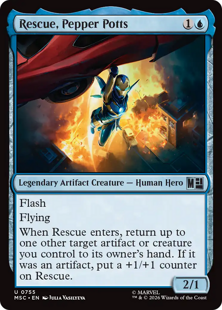 Rescue, Pepper Potts [Marvel Super Heroes Commander] | I Want That Stuff Brandon