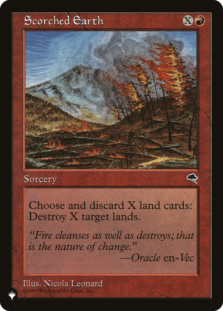 Scorched Earth [The List] | I Want That Stuff Brandon