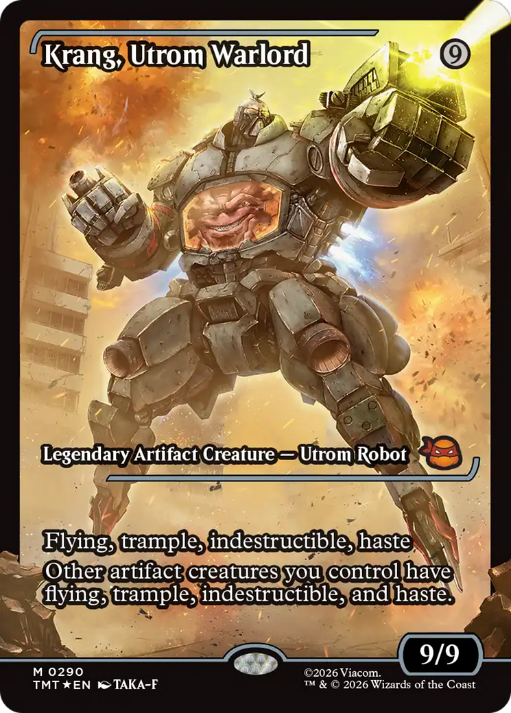 Krang, Utrom Warlord (Showcase) [Teenage Mutant Ninja Turtles] | I Want That Stuff Brandon