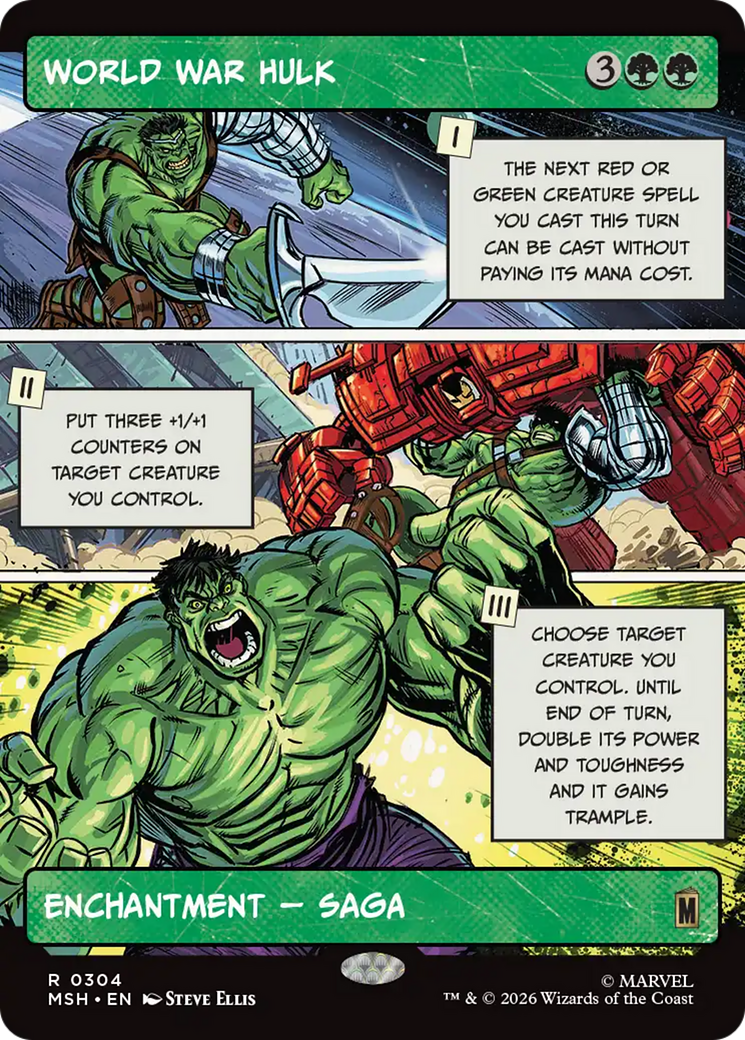 World War Hulk (Borderless) [Marvel Super Heroes] | I Want That Stuff Brandon