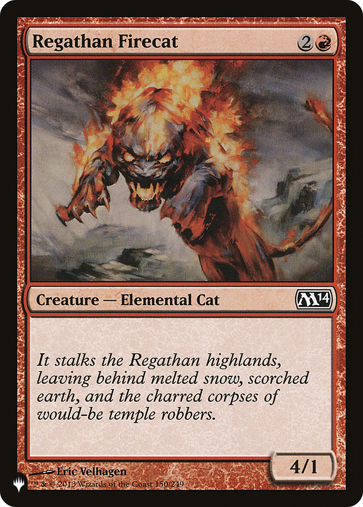 Regathan Firecat [The List] | I Want That Stuff Brandon