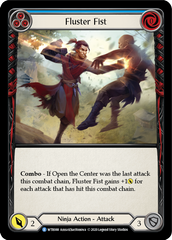 Fluster Fist (Blue) [U-WTR088] (Welcome to Rathe Unlimited)  Unlimited Rainbow Foil | I Want That Stuff Brandon