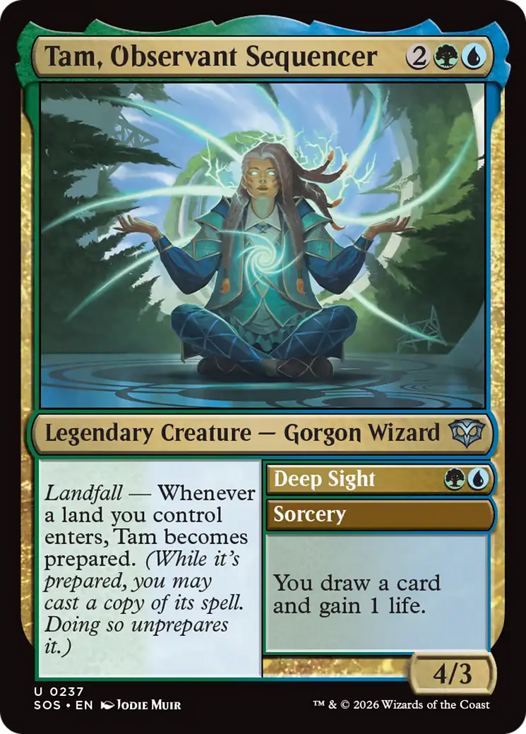 Tam, Observant Sequencer [Secrets of Strixhaven] | I Want That Stuff Brandon