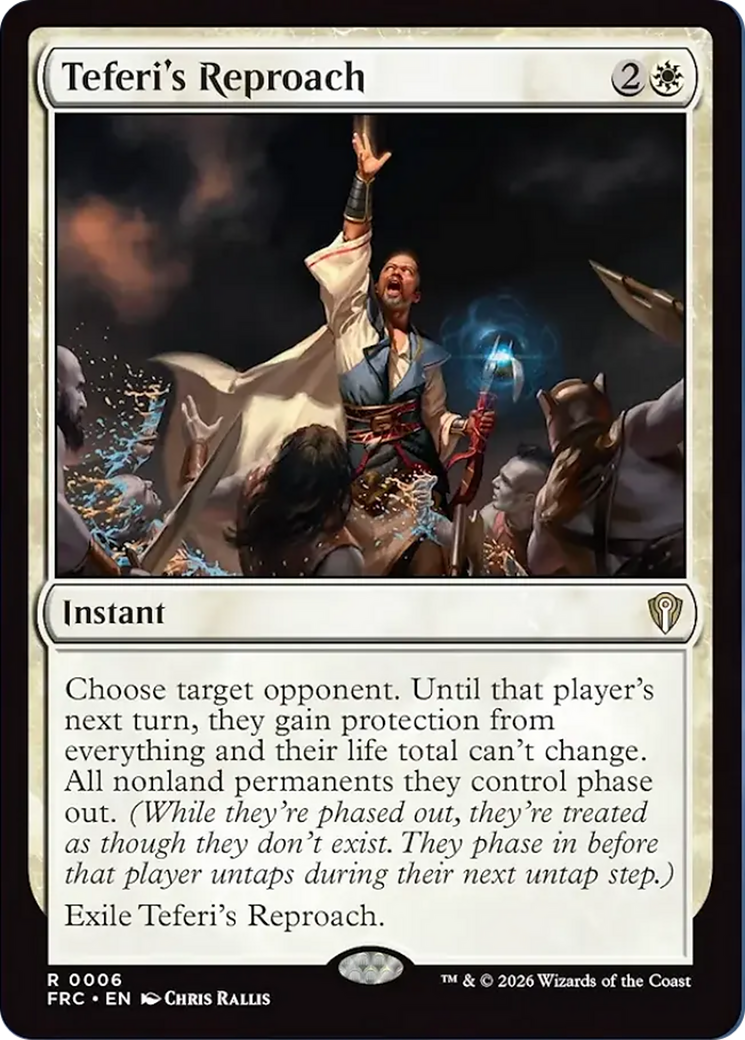 Teferi's Reproach [Reality Fracture Commander] | I Want That Stuff Brandon