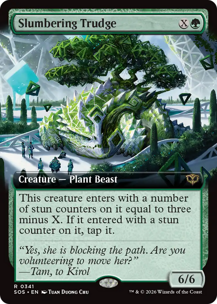 Slumbering Trudge (Extended Art) [Secrets of Strixhaven] | I Want That Stuff Brandon