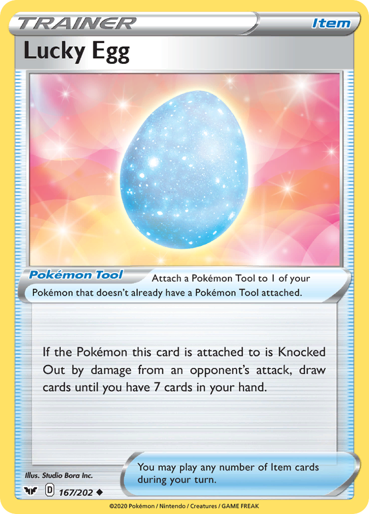 Lucky Egg (167/202) [Sword & Shield: Base Set] | I Want That Stuff Brandon