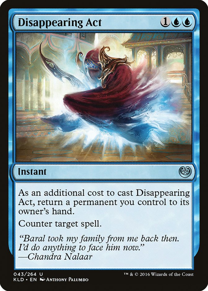 Disappearing Act [Kaladesh] | I Want That Stuff Brandon