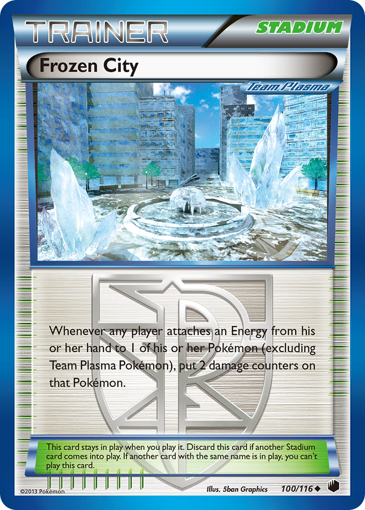 Frozen City (100/116) [Black & White: Plasma Freeze] | I Want That Stuff Brandon