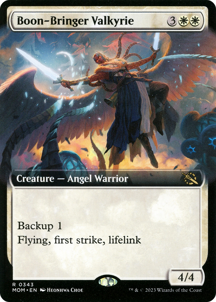 Boon-Bringer Valkyrie (Extended Art) [March of the Machine] | I Want That Stuff Brandon