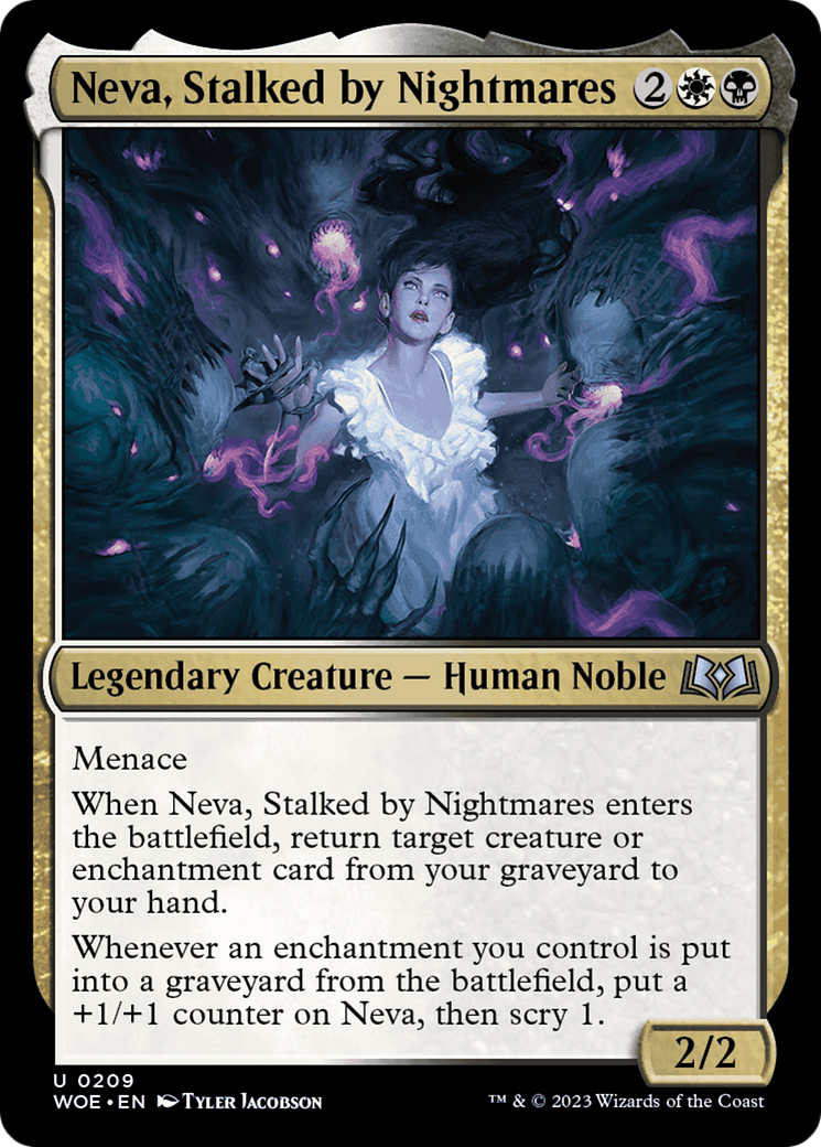 Neva, Stalked by Nightmares [Wilds of Eldraine] | I Want That Stuff Brandon