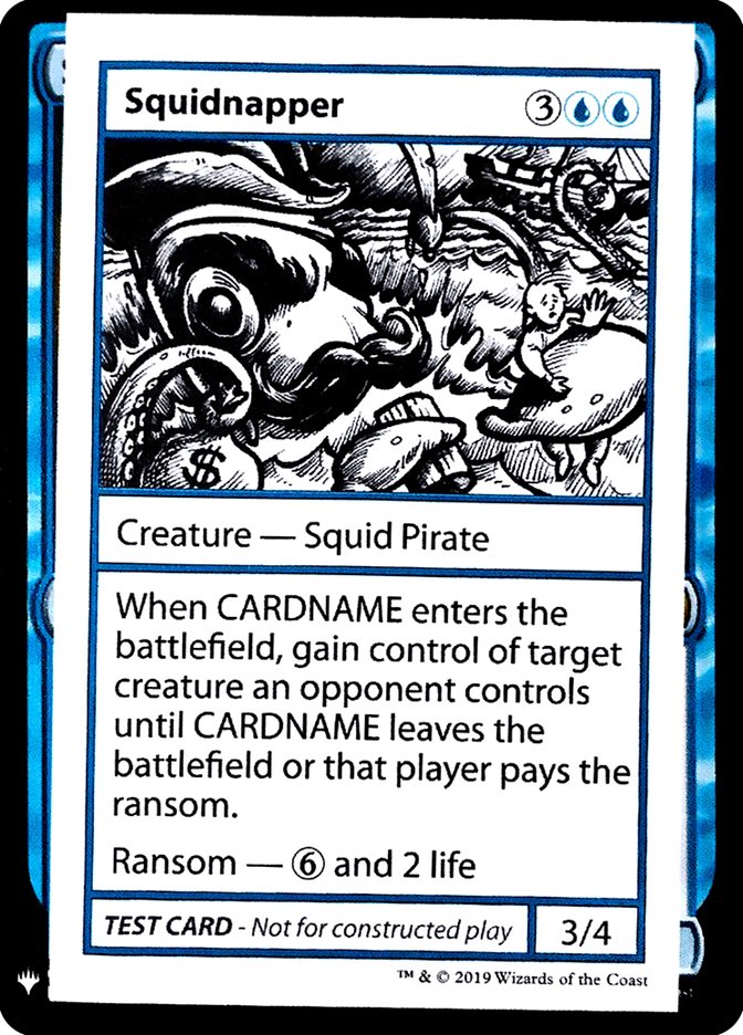 Squidnapper [Mystery Booster Playtest Cards] | I Want That Stuff Brandon