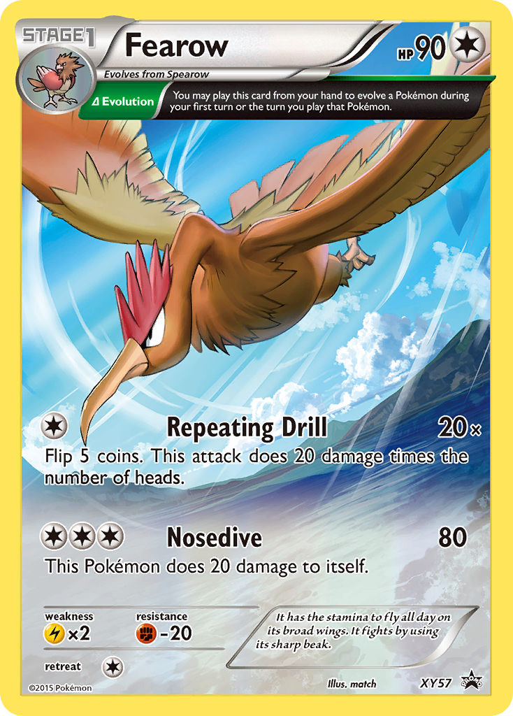 Fearow (XY57) [XY: Black Star Promos] | I Want That Stuff Brandon