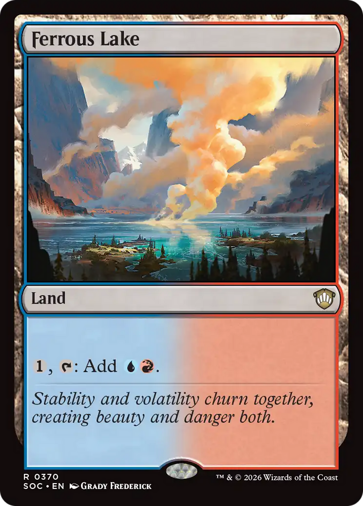 Ferrous Lake [Secrets of Strixhaven Commander] | I Want That Stuff Brandon