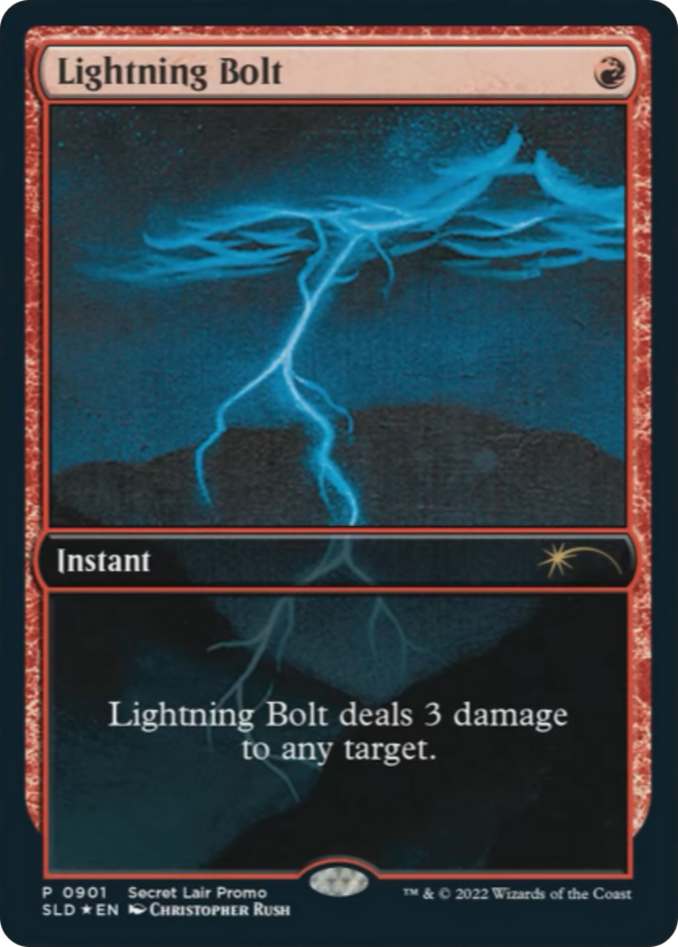 Lightning Bolt (0901) [Secret Lair Drop Series] | I Want That Stuff Brandon