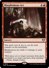 Blasphemous Act [Commander Masters] | I Want That Stuff Brandon