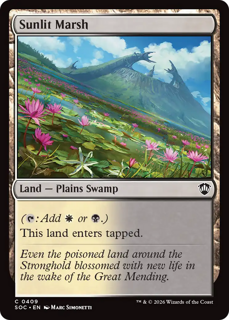 Sunlit Marsh [Secrets of Strixhaven Commander] | I Want That Stuff Brandon