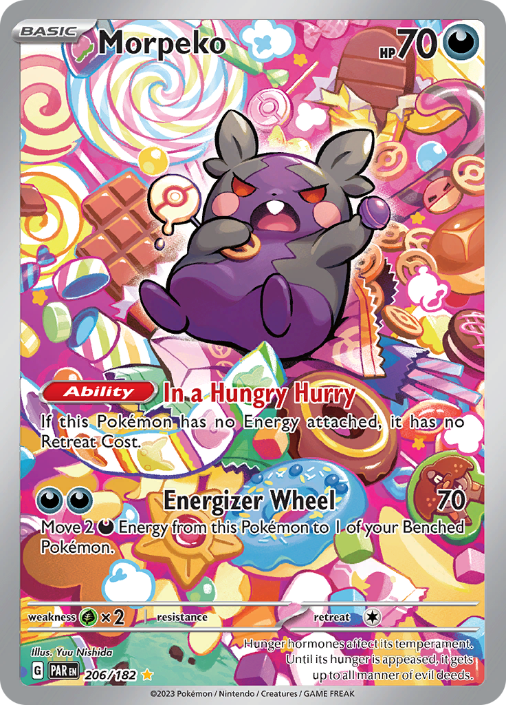 Morpeko (206/182) [Scarlet & Violet: Paradox Rift] | I Want That Stuff Brandon