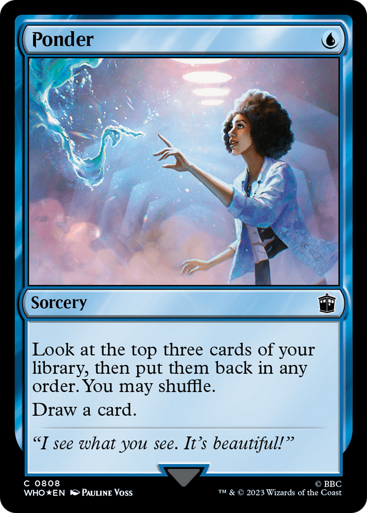 Ponder (Surge Foil) [Doctor Who] | I Want That Stuff Brandon
