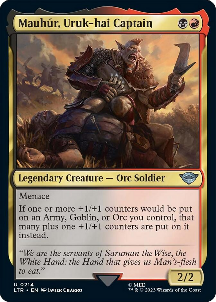 Mauhur, Uruk-hai Captain [The Lord of the Rings: Tales of Middle-Earth] | I Want That Stuff Brandon