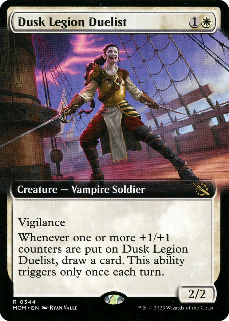 Dusk Legion Duelist (Extended Art) [March of the Machine] | I Want That Stuff Brandon