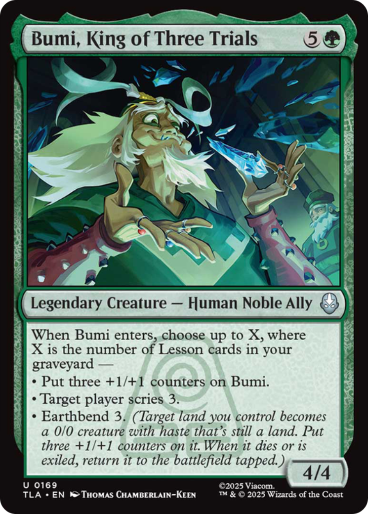 Bumi, King of Three Trials [Avatar: The Last Airbender] | I Want That Stuff Brandon