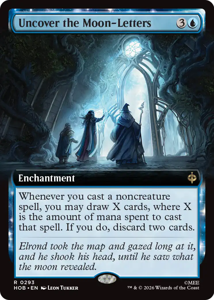 Uncover the Moon-Letters (Extended Art) [The Hobbit] | I Want That Stuff Brandon