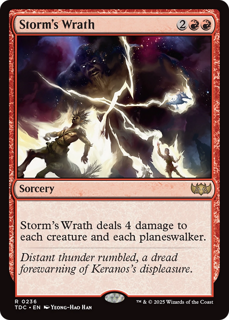 Storm's Wrath [Tarkir: Dragonstorm Commander] | I Want That Stuff Brandon