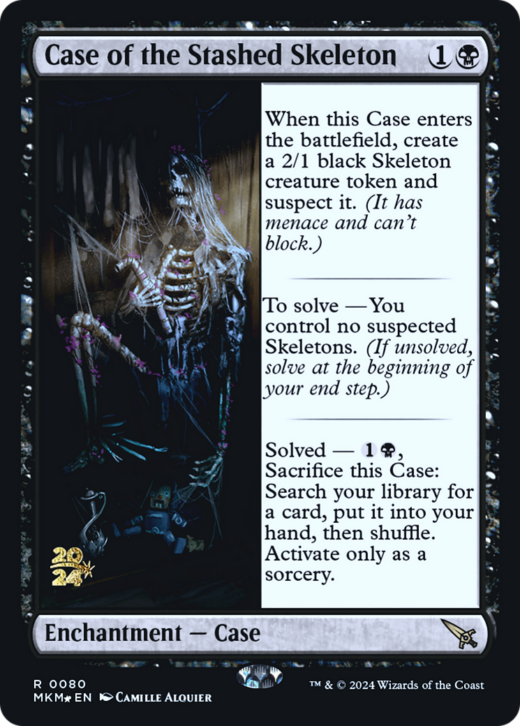 Case of the Stashed Skeleton [Murders at Karlov Manor Prerelease Promos] | I Want That Stuff Brandon