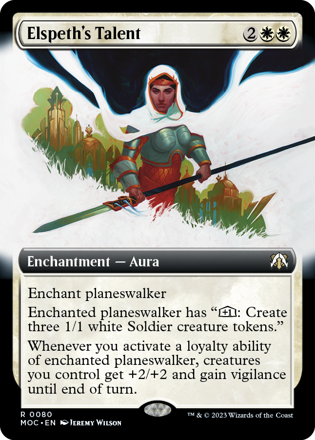 Elspeth's Talent (Extended Art) [March of the Machine Commander] | I Want That Stuff Brandon