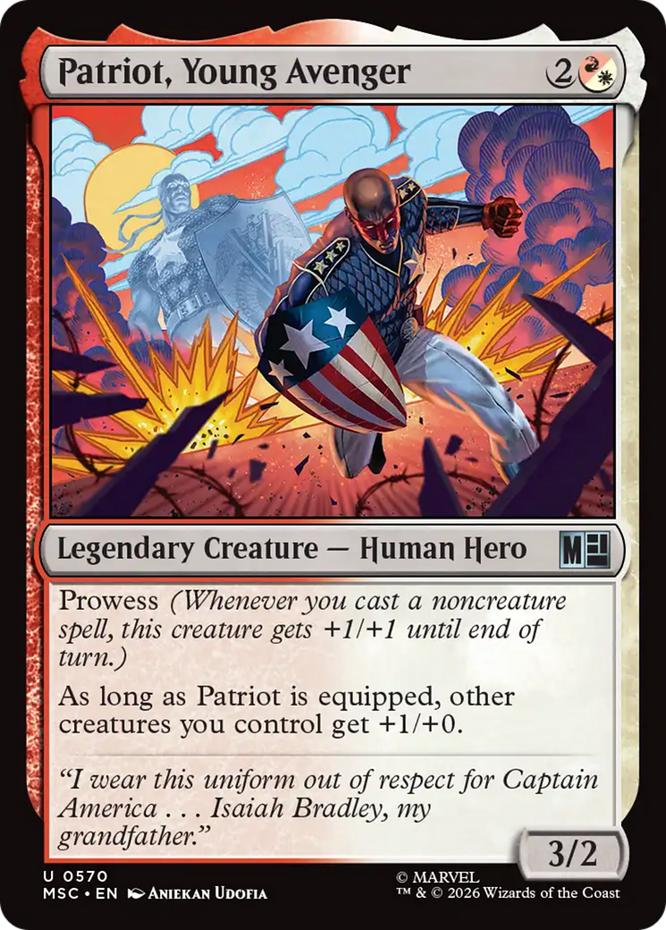 Patriot, Young Avenger [Marvel Super Heroes Commander] | I Want That Stuff Brandon