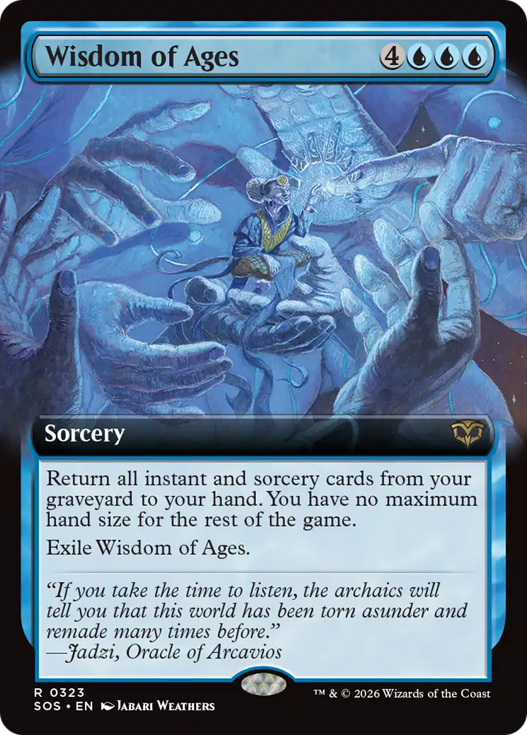 Wisdom of Ages (Extended Art) [Secrets of Strixhaven] | I Want That Stuff Brandon