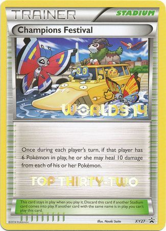 Champions Festival (XY27) (2014 Top Thirty Two) [XY: Black Star Promos] | I Want That Stuff Brandon