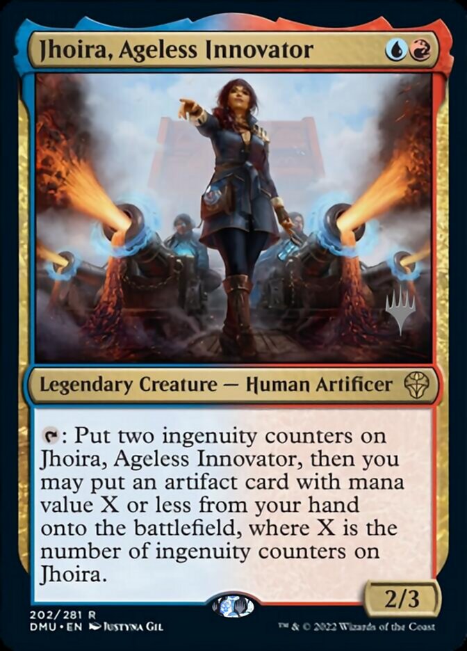 Jhoira, Ageless Innovator (Promo Pack) [Dominaria United Promos] | I Want That Stuff Brandon