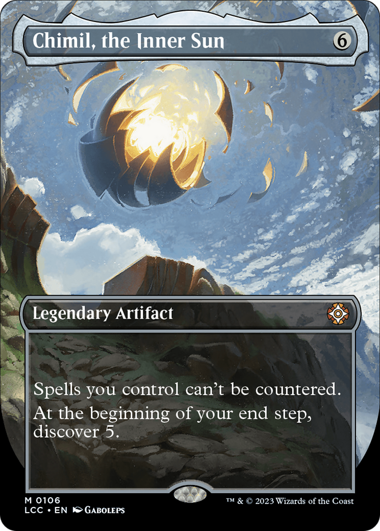 Chimil, the Inner Sun (Borderless) [The Lost Caverns of Ixalan Commander] | I Want That Stuff Brandon