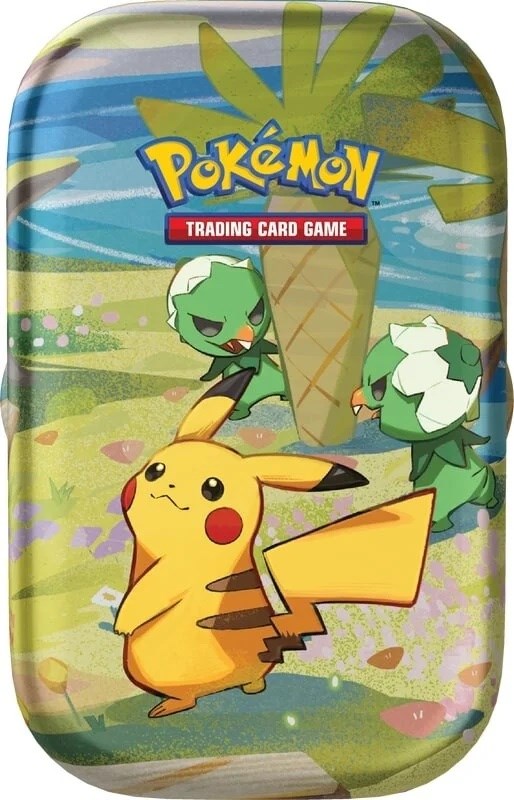 Paldea Friends Mini Tin (Pikachu & Capsakid) | I Want That Stuff Brandon