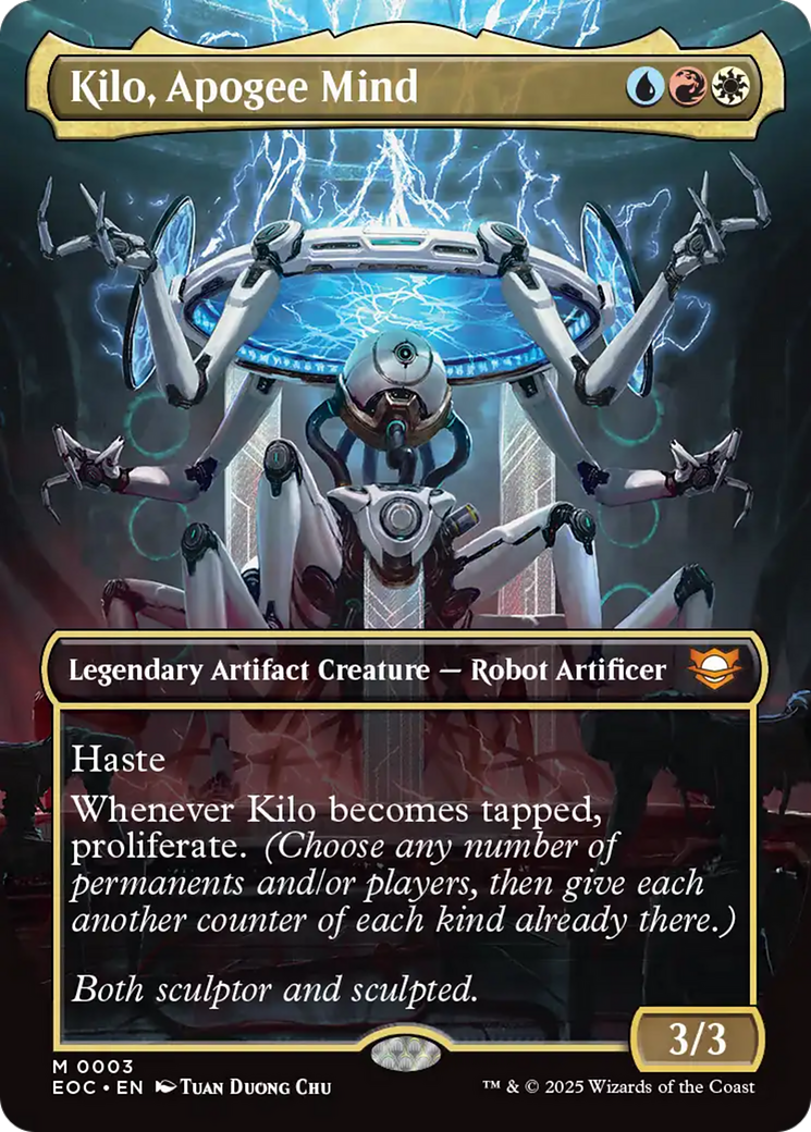 Kilo, Apogee Mind (Borderless) [Edge of Eternities Commander] | I Want That Stuff Brandon
