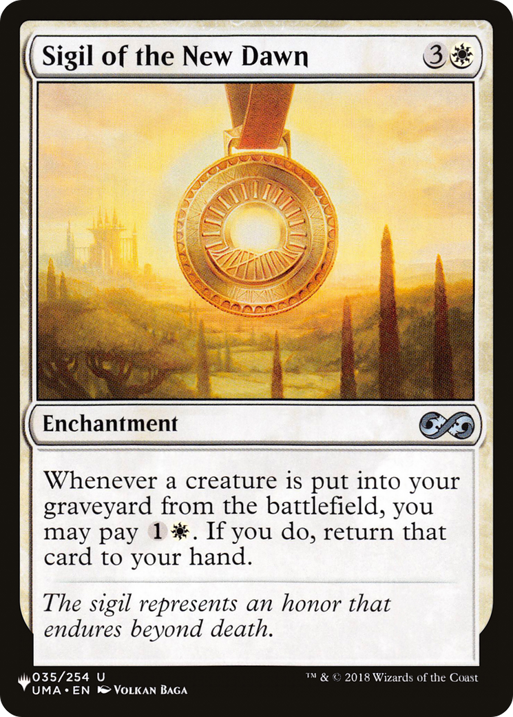 Sigil of the New Dawn [The List Reprints] | I Want That Stuff Brandon