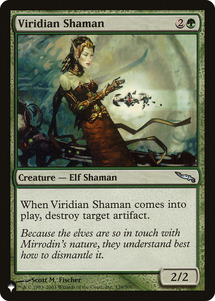 Viridian Shaman [The List Reprints] | I Want That Stuff Brandon