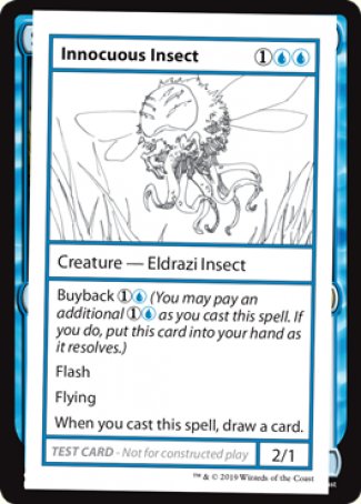 Innocuous Insect (2021 Edition) [Mystery Booster Playtest Cards] | I Want That Stuff Brandon