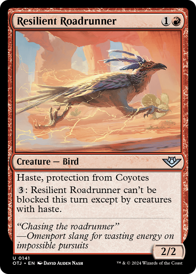 Resilient Roadrunner [Outlaws of Thunder Junction] | I Want That Stuff Brandon