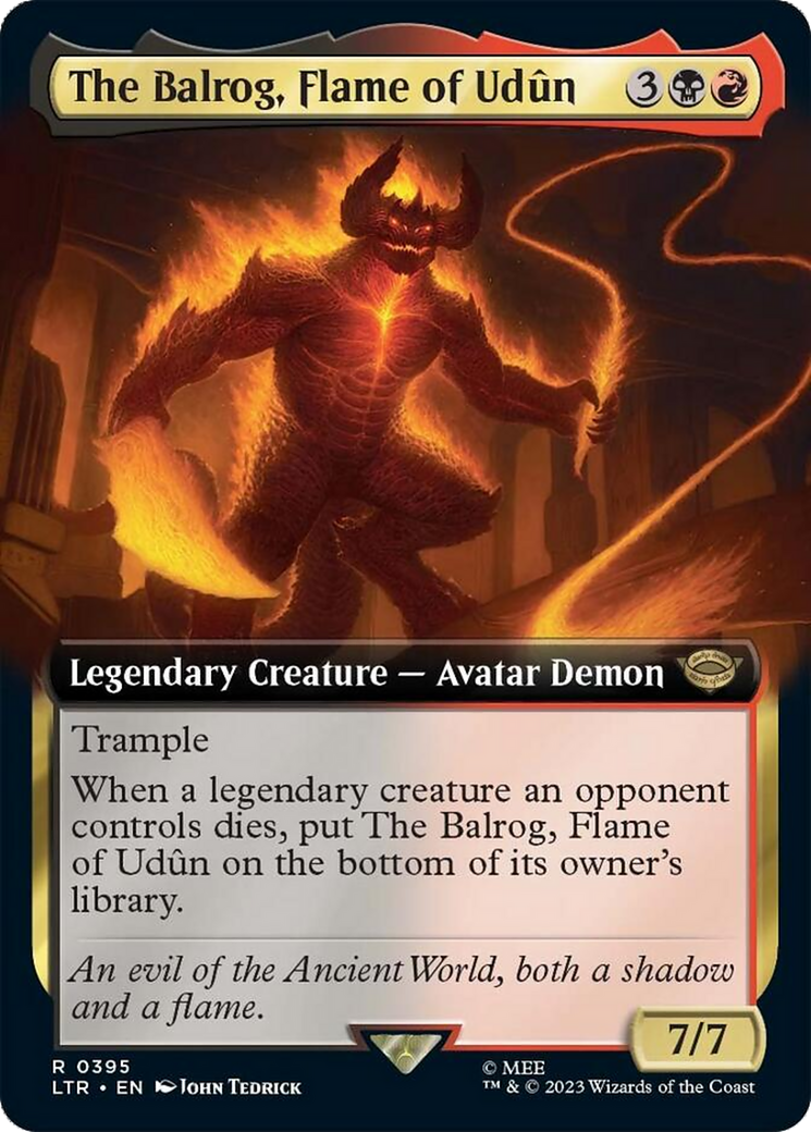 The Balrog, Flame of Udun (Extended Art) [The Lord of the Rings: Tales of Middle-Earth] | I Want That Stuff Brandon