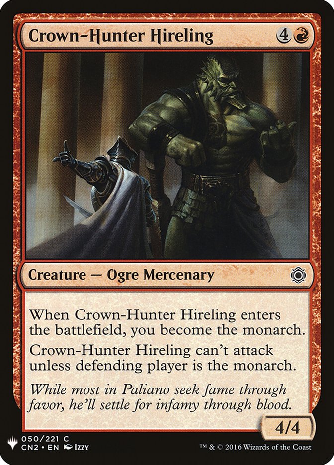 Crown-Hunter Hireling [Mystery Booster] | I Want That Stuff Brandon